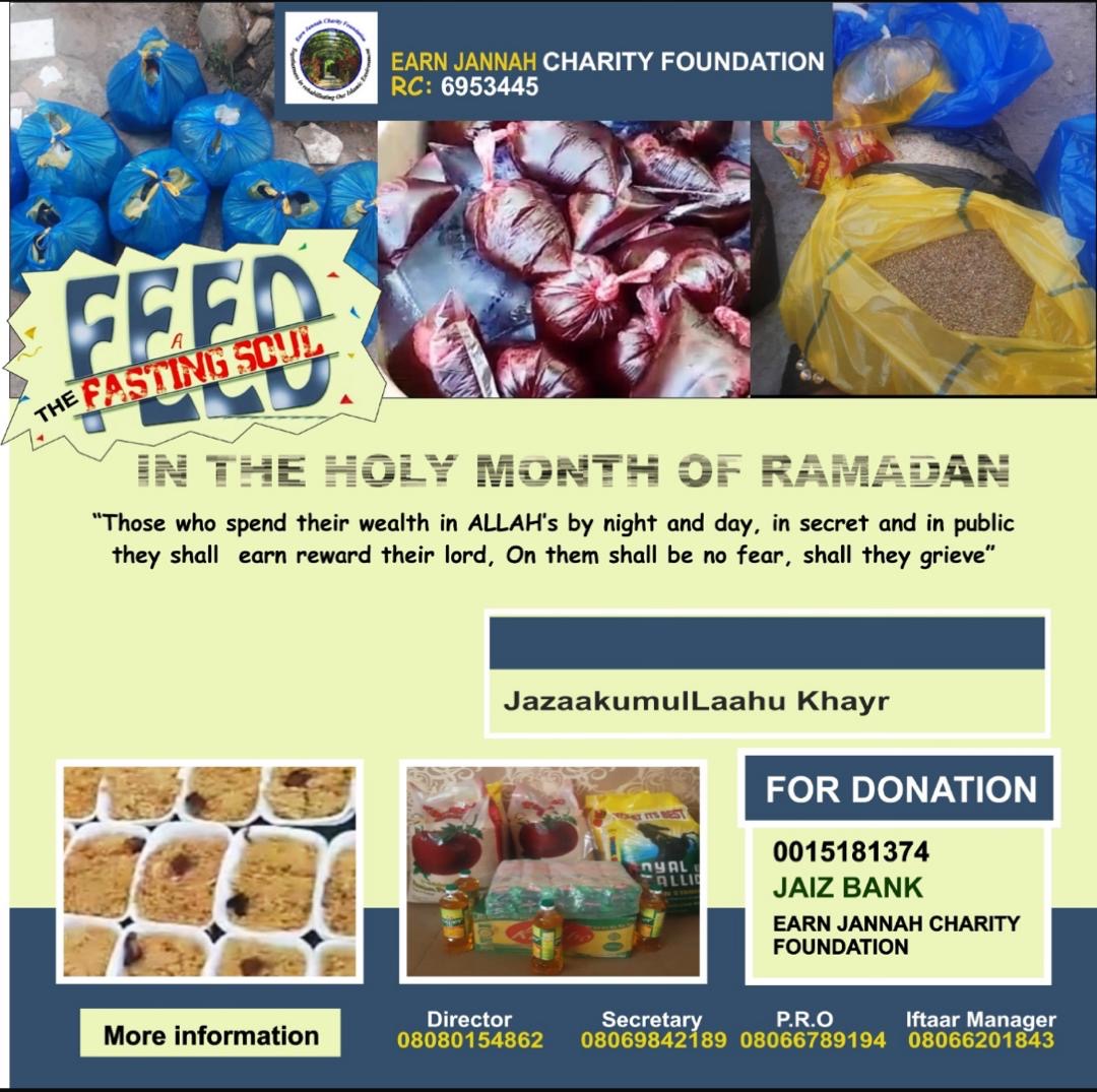 Feed A Fasting Soul